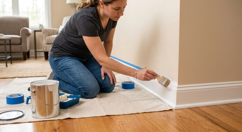 Baseboards Painting in Waco, TX