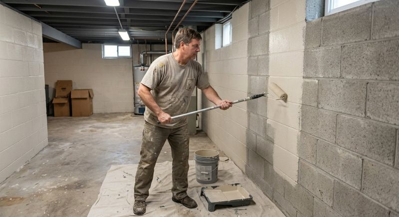 Basement Painting in Kansas City, KS