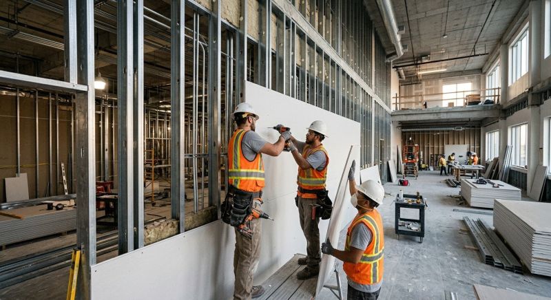 Commercial Drywall Installation in Longmont, CO