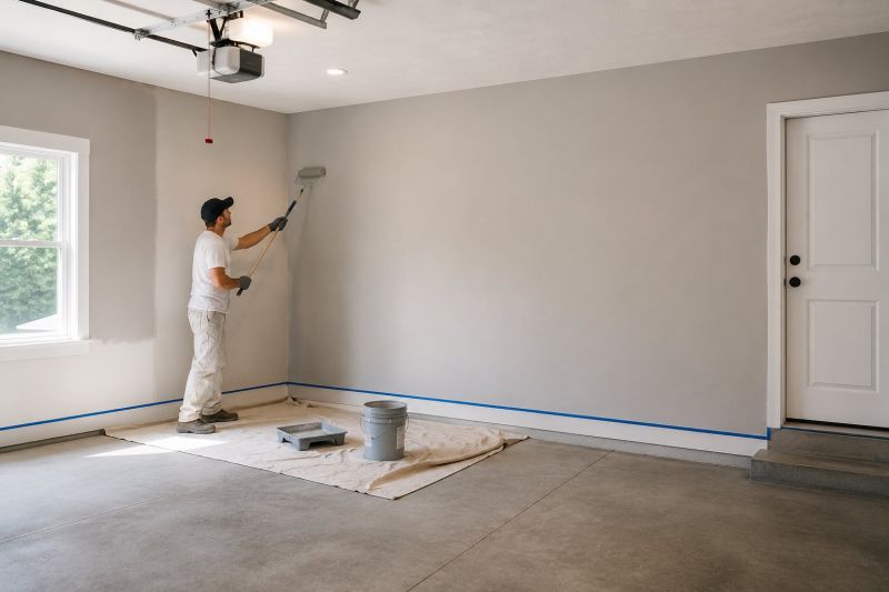 Garage Walls Painting in Wilmington, NC