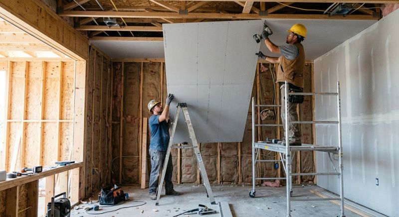 Gypsum Board Installation in Wilmington, NC