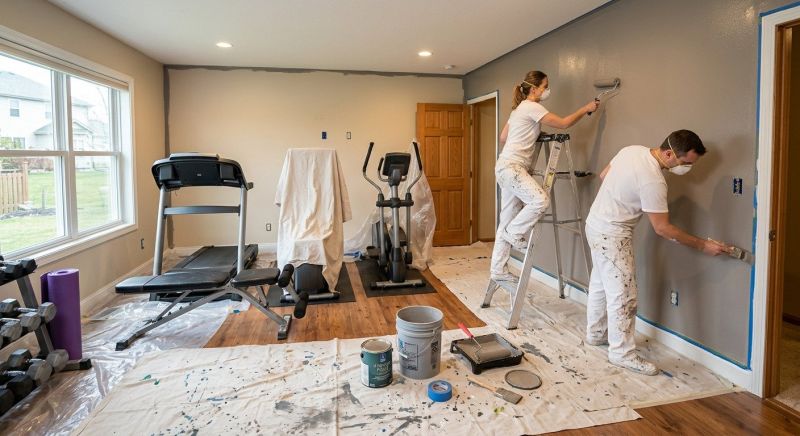 Laundry Room Painting in Wilmington, NC