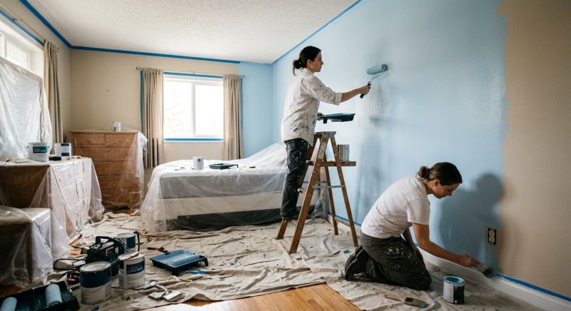 Master Bedroom Painting in Wilmington, NC