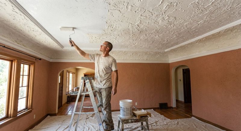 Popcorn Ceiling Painting in Kansas City, KS