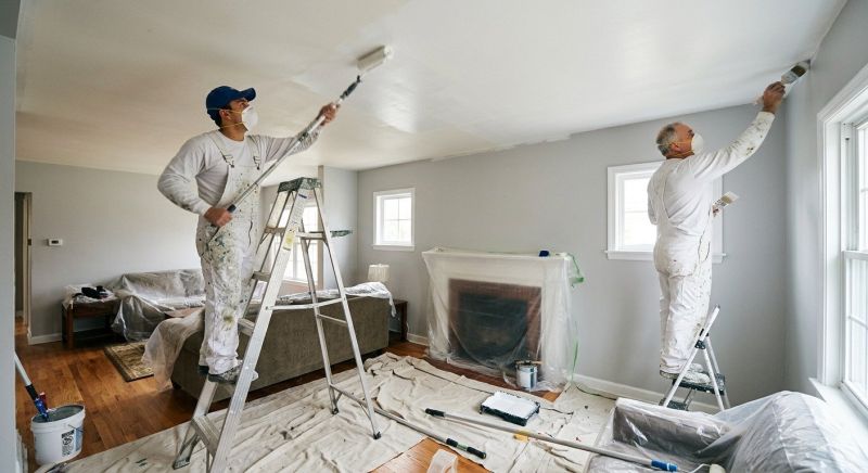 Popcorn Ceiling Painting in Waco, TX