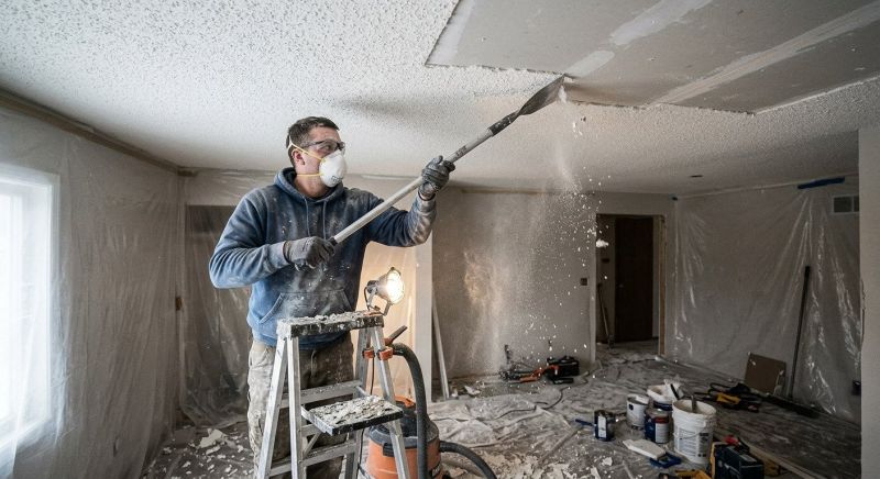 Textured Ceiling Scraping in Waco, TX