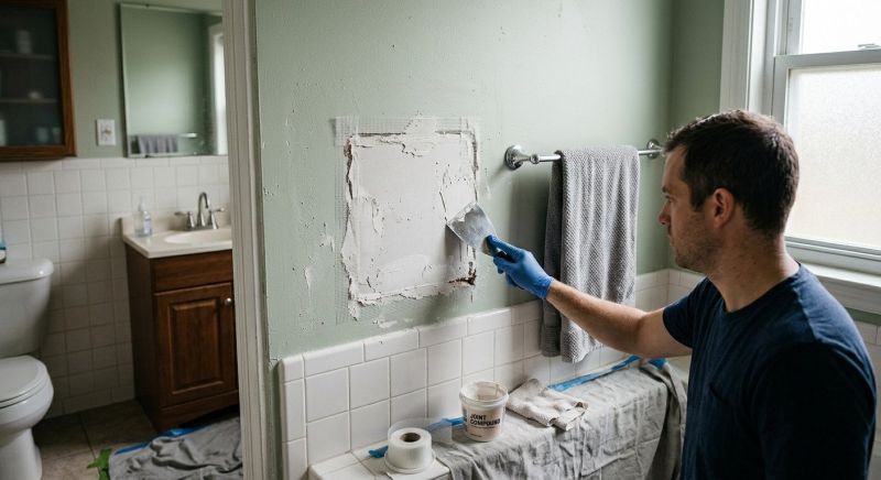Bathroom Drywall Replacement in Kansas City, KS