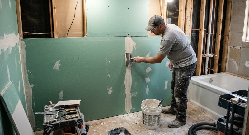 Bathroom Drywalling in Kansas City, MO