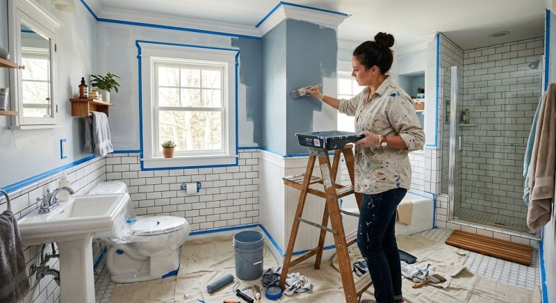 Bathroom Painting in Wilmington, NC