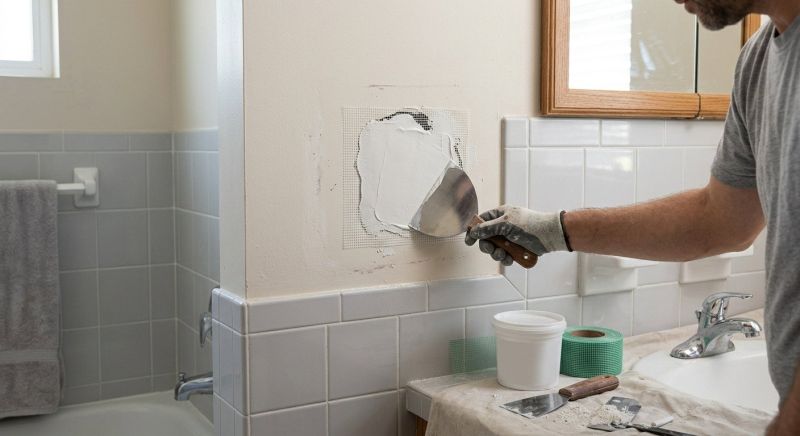Bathroom Wall Patching in Olathe, KS