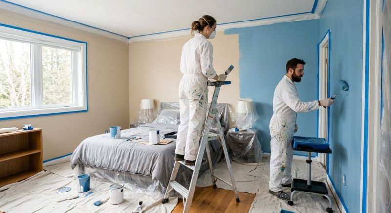 Bedroom Painting in Wilmington, NC