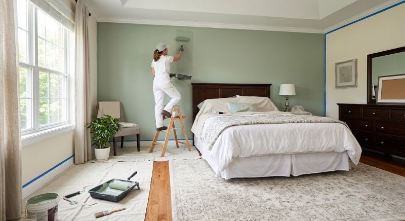 Bedroom Painting in Wilmington, NC