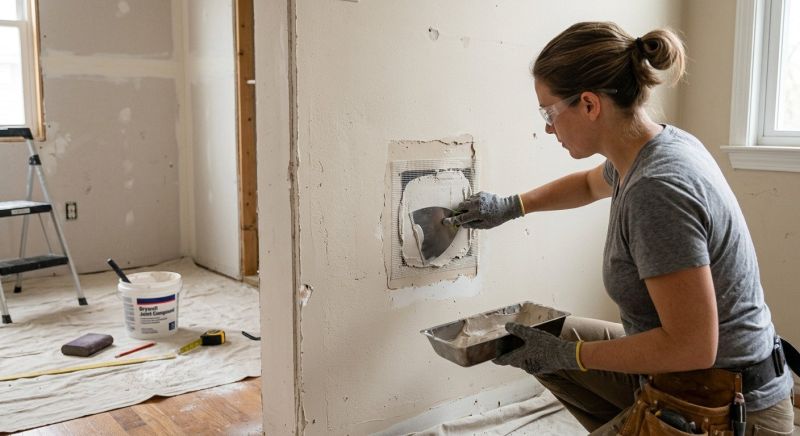 Bedroom Wall Repair in Kansas City, KS