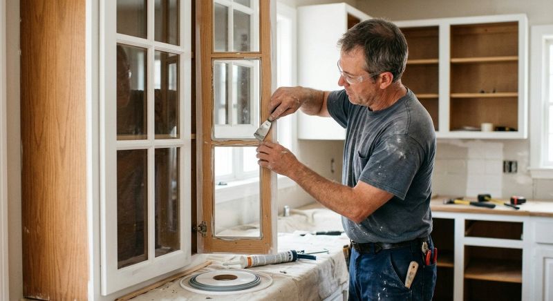 Cabinet Glazing Service in Bloomington, IN