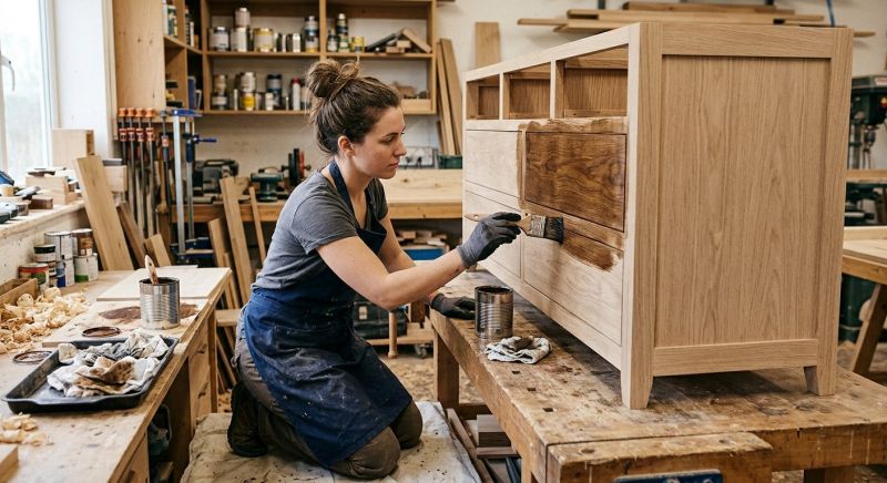 Cabinet Staining Service in Cincinnati, OH