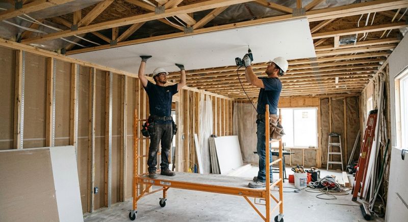 Ceiling Drywall Installation in Alpharetta, GA