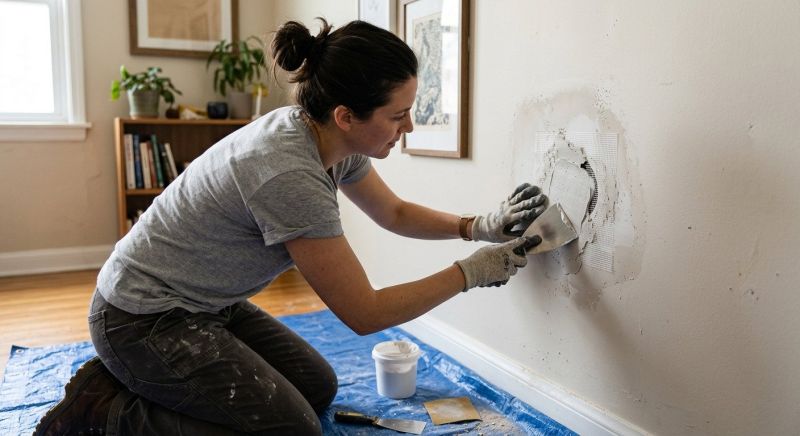 Ceiling Hole Repair in Olathe, KS