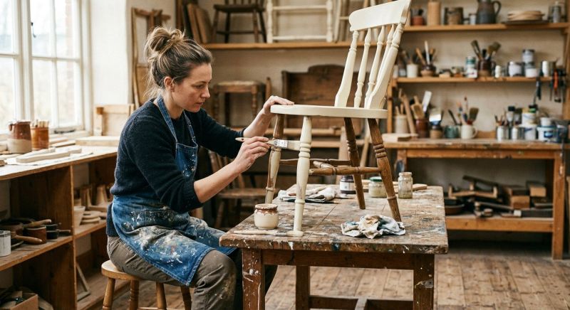 Chair Painting in Waco, TX