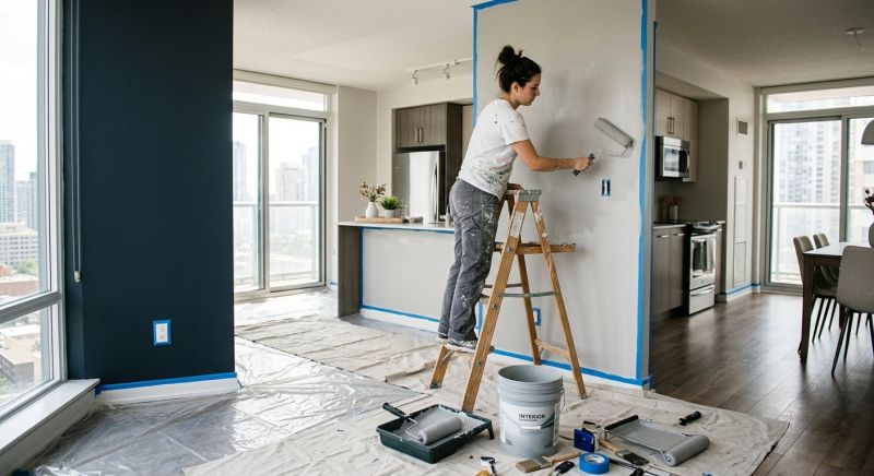 Condo Interior Painting in Wilmington, NC