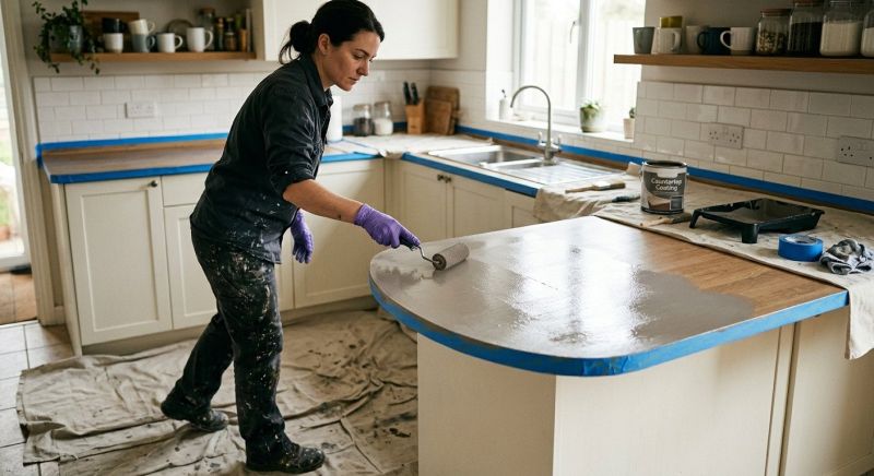 Countertop Painting in Waco, TX