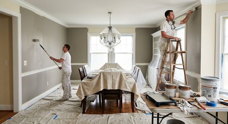 Crown Molding Painting in Waco, TX