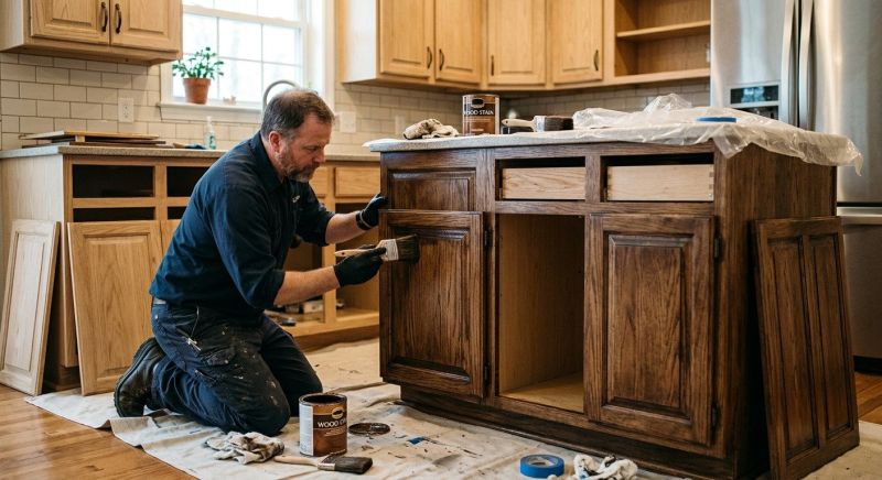 Cupboard Refinishing in Muncie, IN