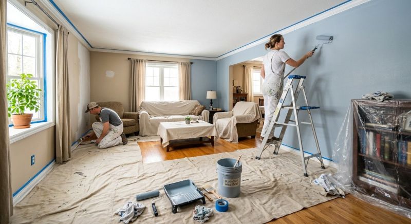 Den Painting in Wilmington, NC