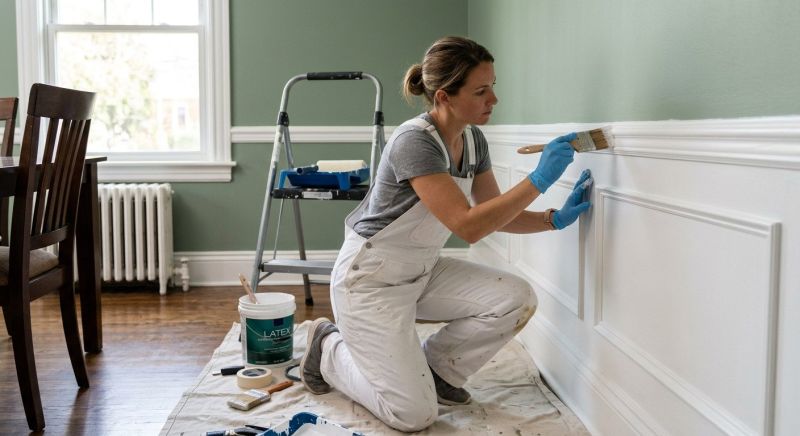 Dining Room Painting in Wilmington, NC