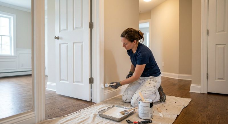 Door Molding Painting in Waco, TX