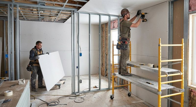 Drywall Construction in Conroe, TX