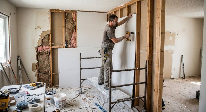 Drywall Replacement in Denver County, CO