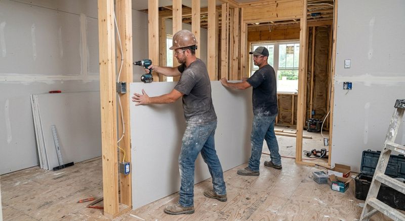 Drywall Replacement in Kansas City, KS