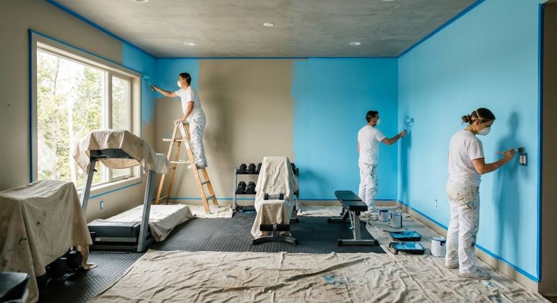 Exercise Room Painting in Wilmington, NC