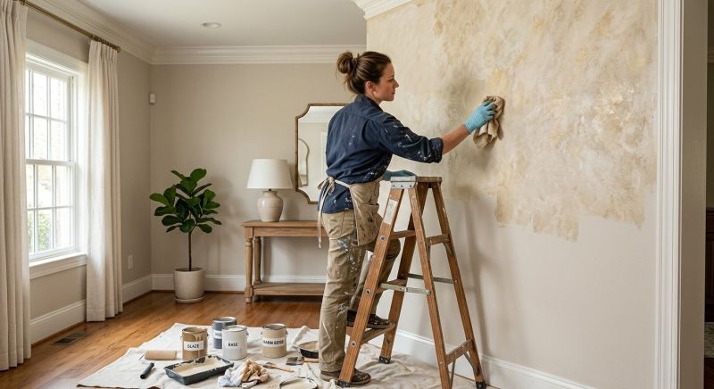 Faux Finish Painting in Alpharetta, GA