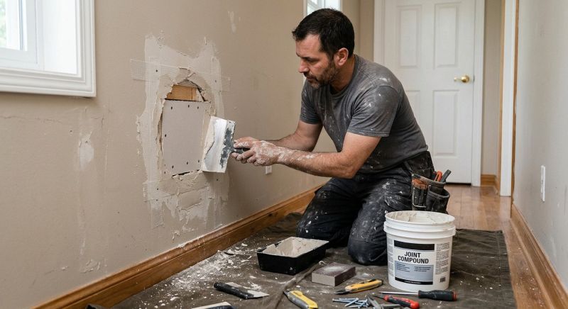 Gypsum Board Repair in Kansas City, KS