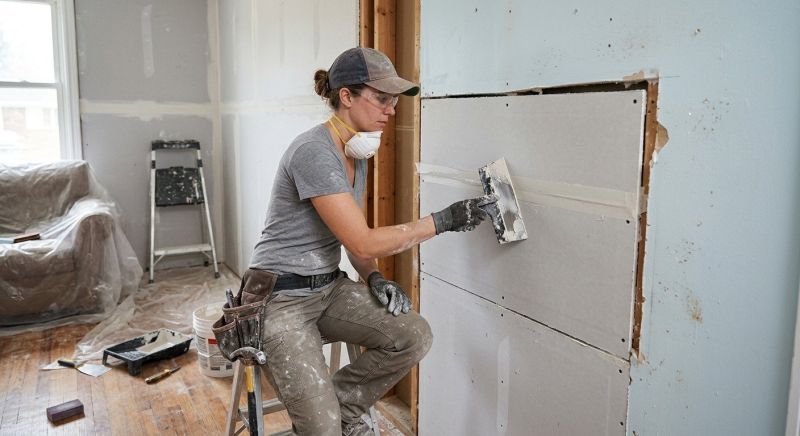 House Drywall Installation in Conroe, TX