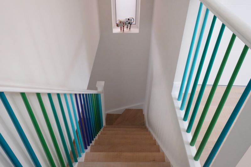 Indoor Staircase Painting in Waco, TX