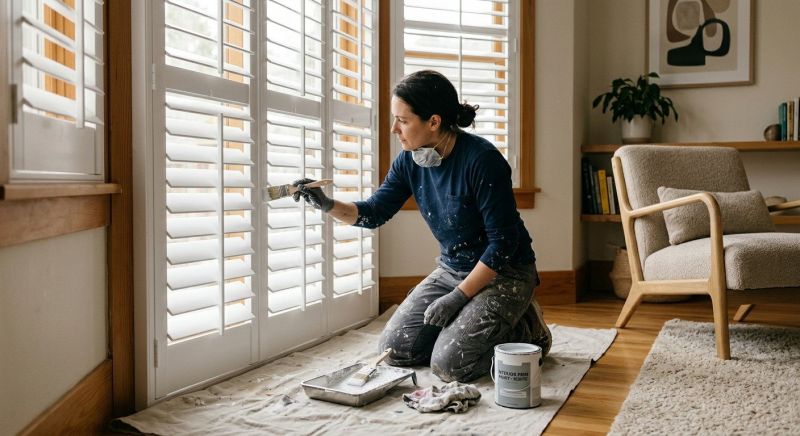Interior Shutters Painting in Waco, TX