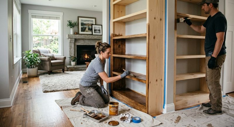 Interior Staining Service in Wilmington, NC