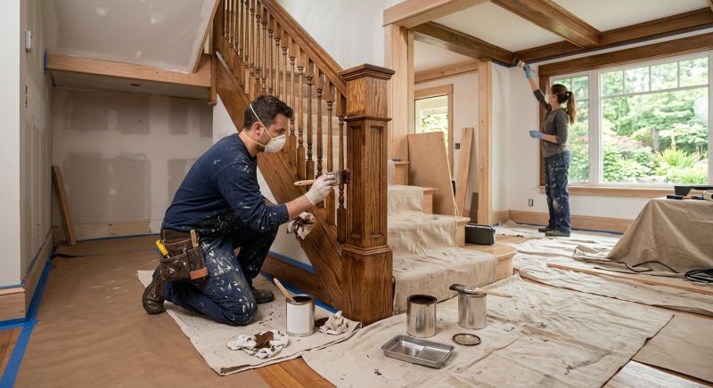 Interior Staining Service in Waco, TX
