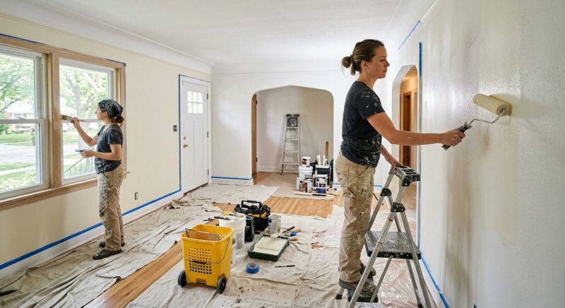 Interior Wall Painting in Kansas City, KS