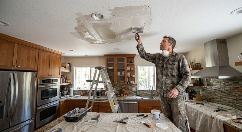 Kitchen Ceiling Repair in Conroe, TX