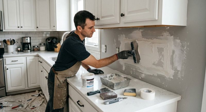 Kitchen Drywall Repair in Kansas City, KS