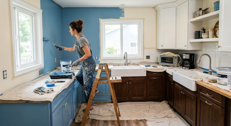 Kitchen Painting in Wilmington, NC