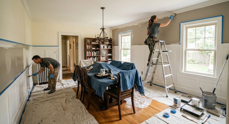 Kitchen Painting in Wilmington, NC