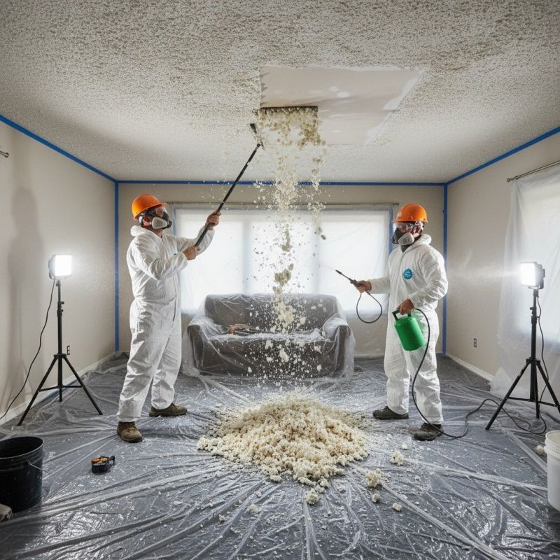 Knockdown Ceiling Removal in Waco, TX