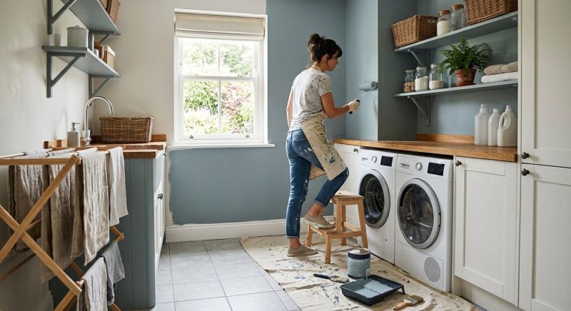 Laundry Room Painting in Waco, TX