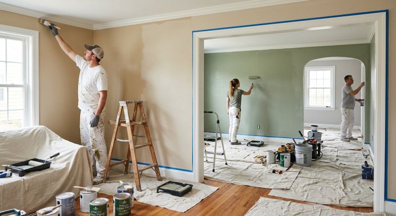 Multiple Rooms Painting in Wilmington, NC