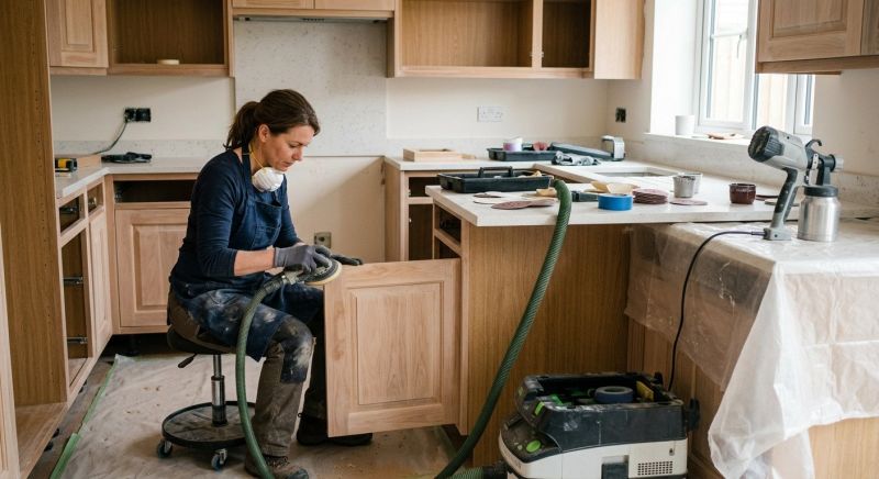 Oak Cabinet Refinishing in Cincinnati, OH