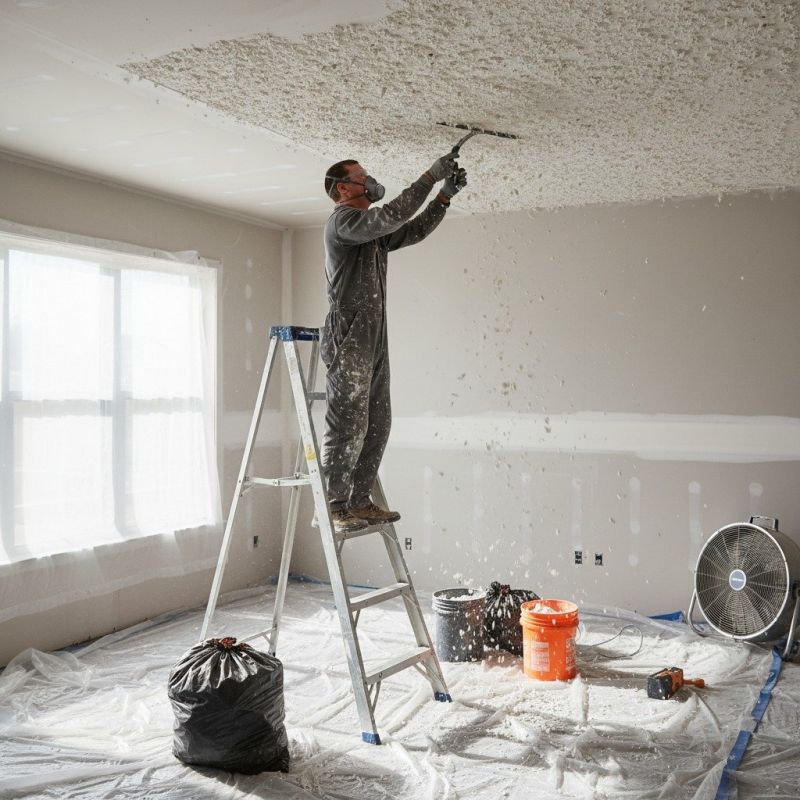 Popcorn Ceiling Removal in Waco, TX